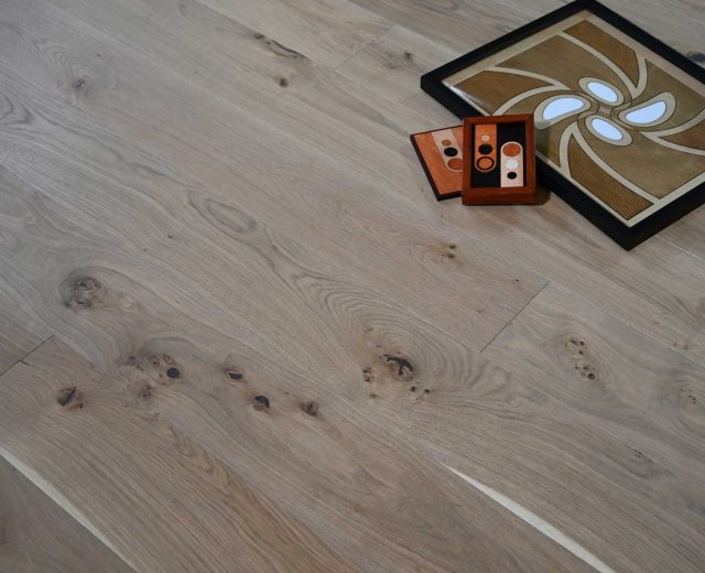 Blockley Light Smoked Oak Brushed UV Oiled Hardwood Flooring - Image 3