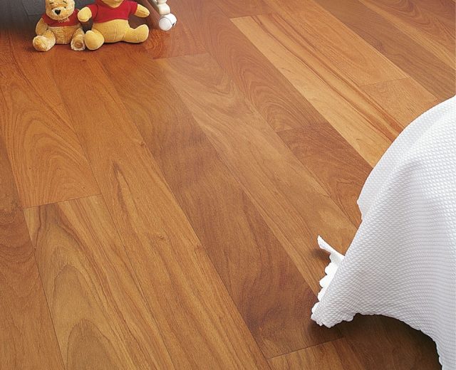 Doussie (Afzelia) Lacquered Solid Hardwood Flooring - Image 2