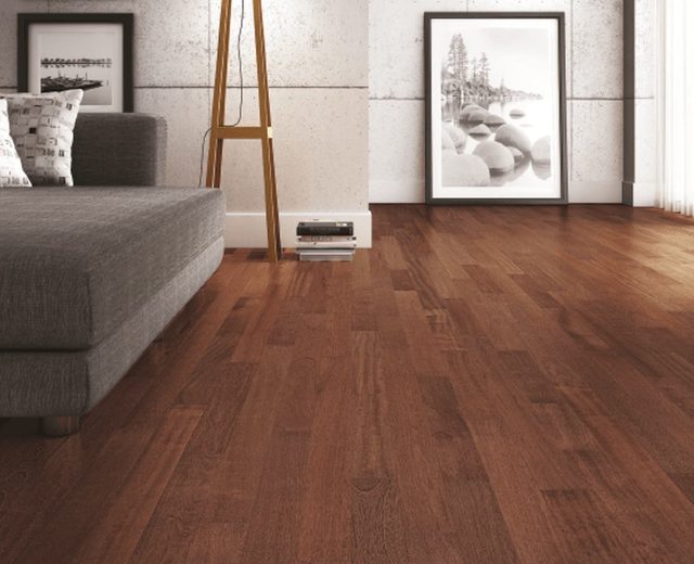 Jatoba (Brazilian Cherry) Lacquered Solid Hardwood Flooring - Image 3