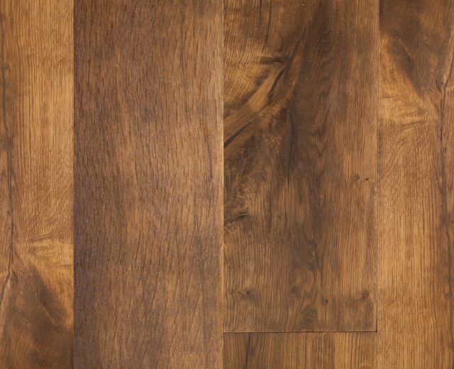 Oak Smoked Brushed Subtle Handscraped Oiled Engineered Hardwood Flooring - Image 4