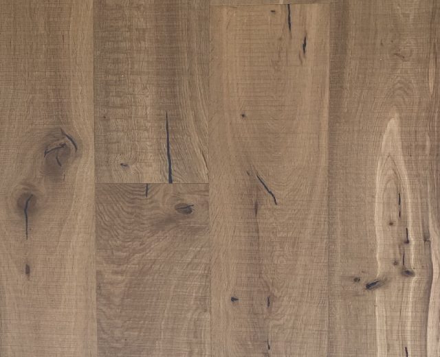Oak Smoked Band Sawn Invisible Lacquer Engineered Hardwood Flooring - Image 4
