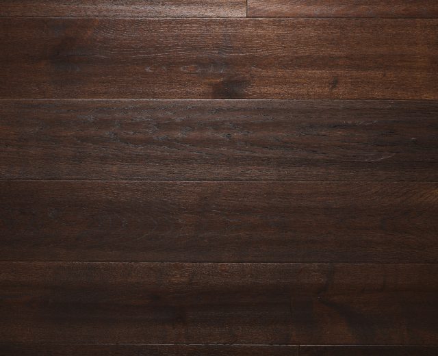 Chocolate Stained Oiled Oak Hand Scraped Hardwood