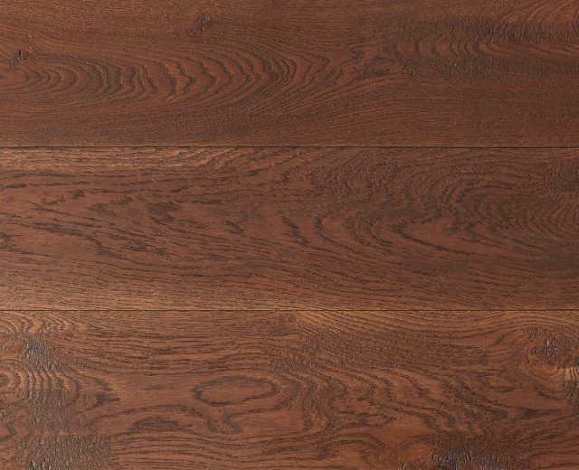 Big Earth Stained Oak Handscraped Brushed UV Oiled Engineered Hardwood Flooring