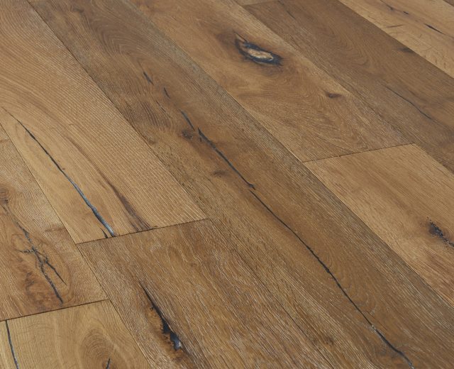 Châteauroux Oak Smoked Brushed Oiled Hardwood Flooring - Image 5