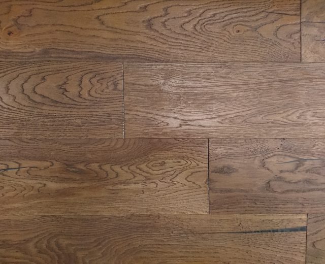Kentmere Whiskey Stained Oak Heavy Brushed Hardwax Hardwood Engineered Wood Flooring