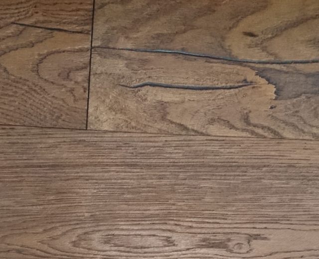 Kentmere Whiskey Stained Oak Heavy Brushed Hardwax Hardwood Engineered Wood Flooring - Image 2