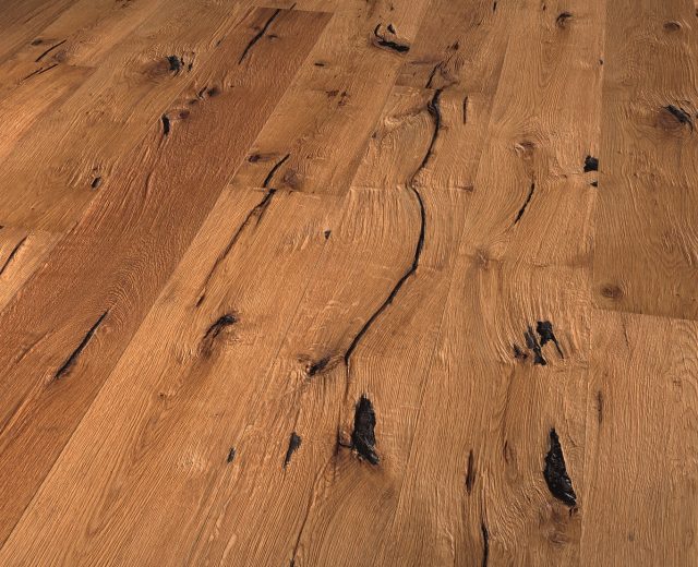 Nebraskan Oak Extra Rustic Brushed Natural Oiled Hardwood Engineered Wood Flooring - Image 6