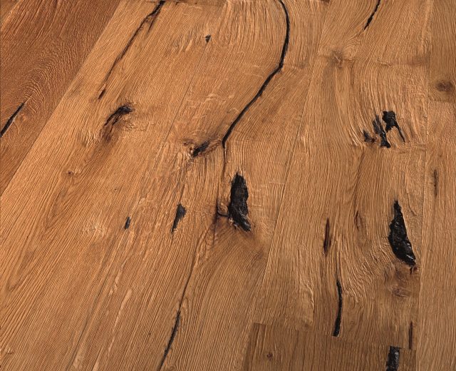 Nebraskan Oak Extra Rustic Brushed Natural Oiled Hardwood Engineered Wood Flooring - Image 5
