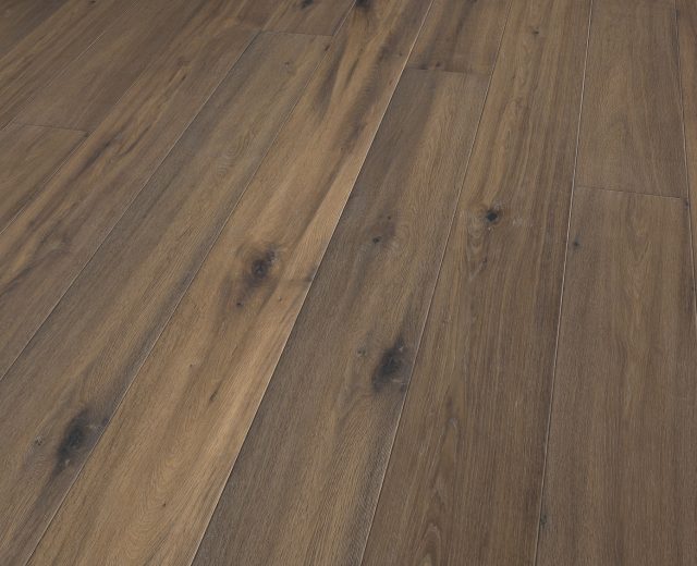 Alaskan Smoked Oak Rustic Brushed Oiled Handscraped Engineered Hardwood Flooring - Image 5