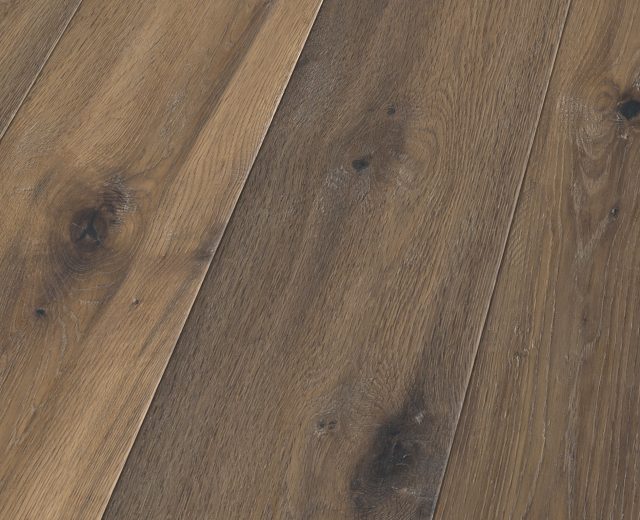 Alaskan Smoked Oak Rustic Brushed Oiled Handscraped Engineered Hardwood Flooring - Image 4