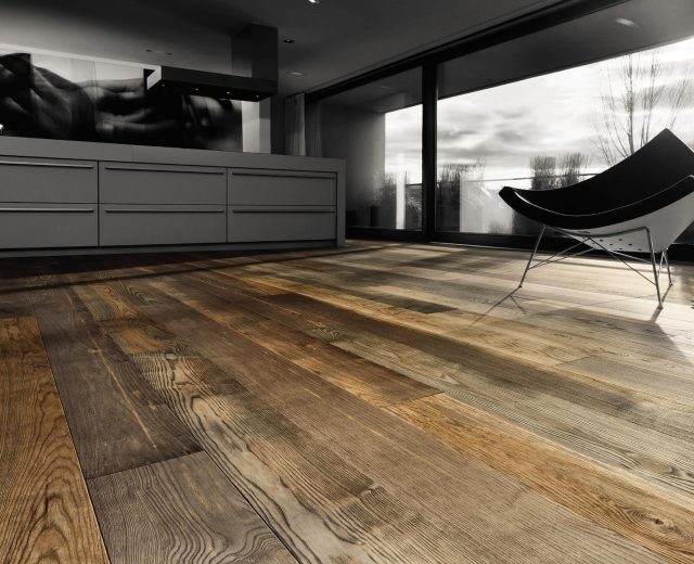 Barrel Ash Heavy Brushed Oiled Engineered Hardwood Flooring - Image 4