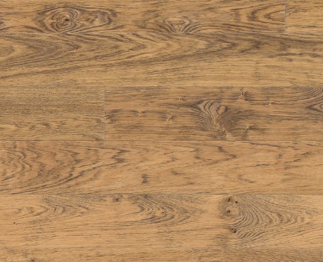 Barrel Oak Heavy Brushed Oiled Engineered Hardwood Flooring - Image 2