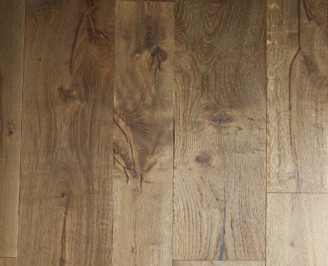Nairn Oak Brushed Grey Smoke Dual-Width Engineered Hardwood Flooring