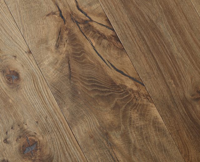 Nairn Oak Brushed Grey Smoke Dual-Width Engineered Hardwood Flooring - Image 3