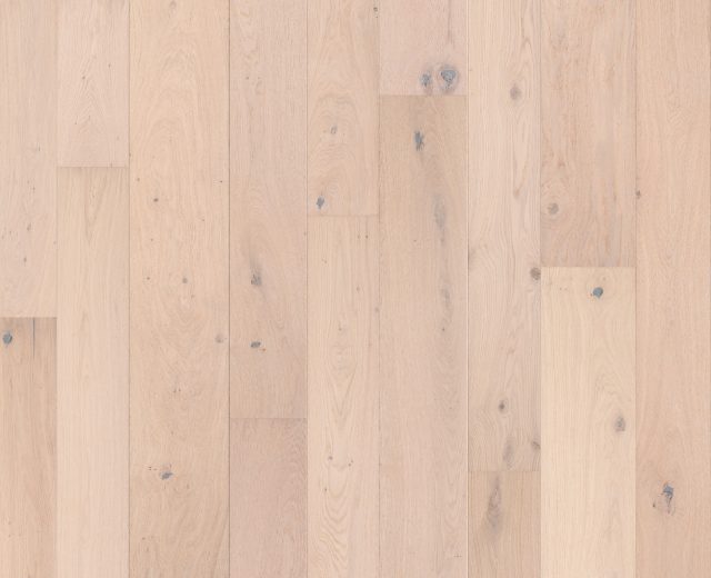 Haarlem White Rustic Brushed Oiled Oak Dual-Width Engineered Hardwood Flooring