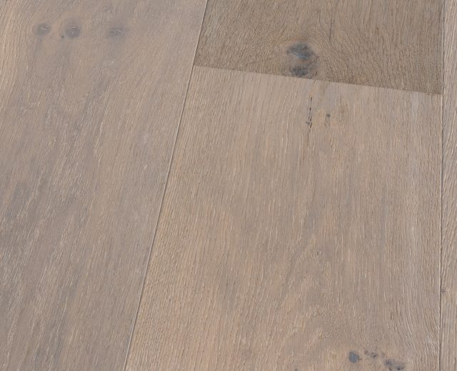 Amersfoort Smoked White Rustic Brushed Oiled Oak Dual-Width Engineered Hardwood Flooring - Image 4