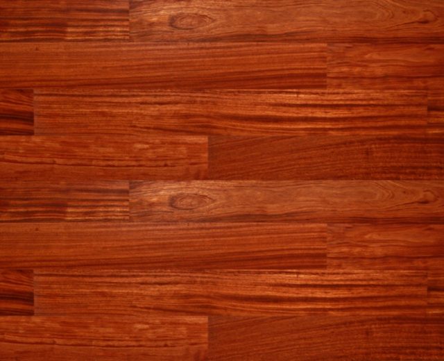 Bubinga Lacquered Engineered Hardwood Flooring