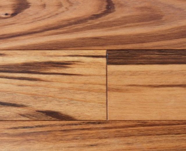Tigerwood Solid Hardwood Flooring (Zebrawood)