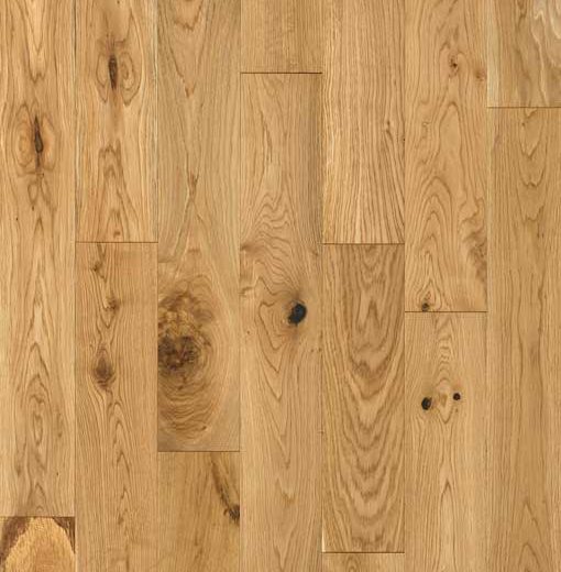 Natural Oak 18mm Brushed Lacquered Engineered Hardwood Flooring
