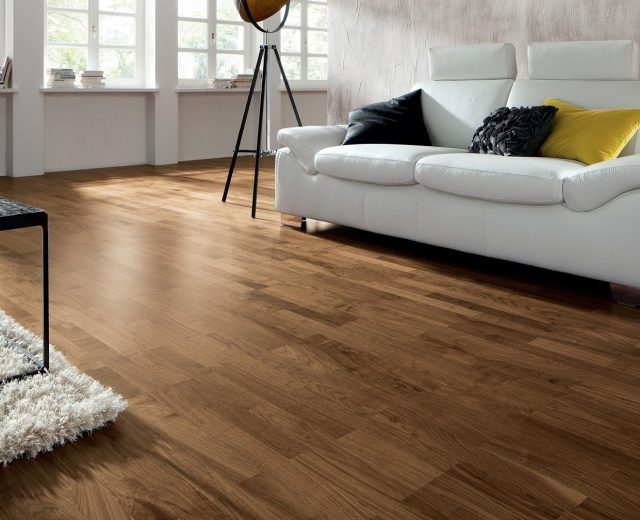 American Black Walnut 3 Strip Engineered Hardwood (Alternative) - Image 5