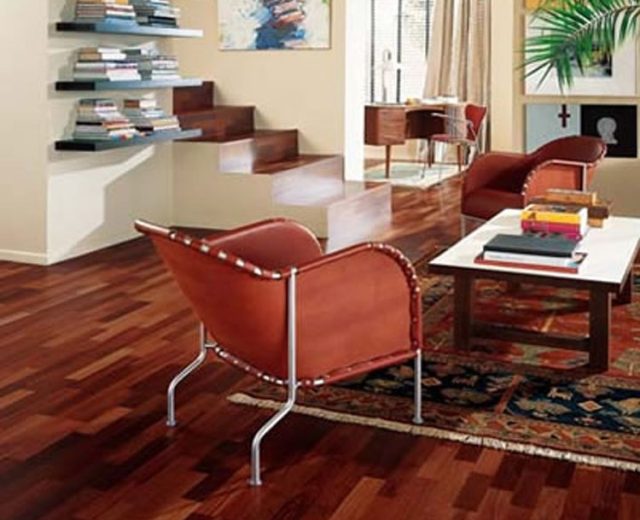 3 Strip Jarrah (Australian Mahogany) Engineered Hardwood - Image 2