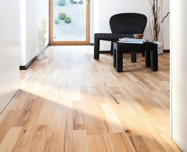3 Strip Steamed Beech Engineered Hardwood Flooring - Image 6