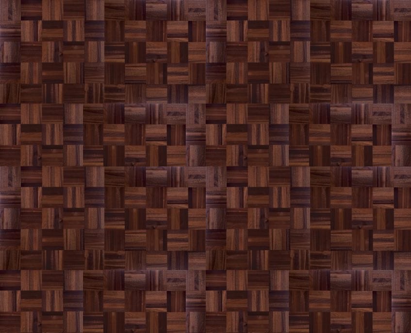 Walnut Flooring from above
