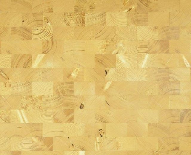 Spruce End Grain Natural Block Parquet Flooring - Image 2