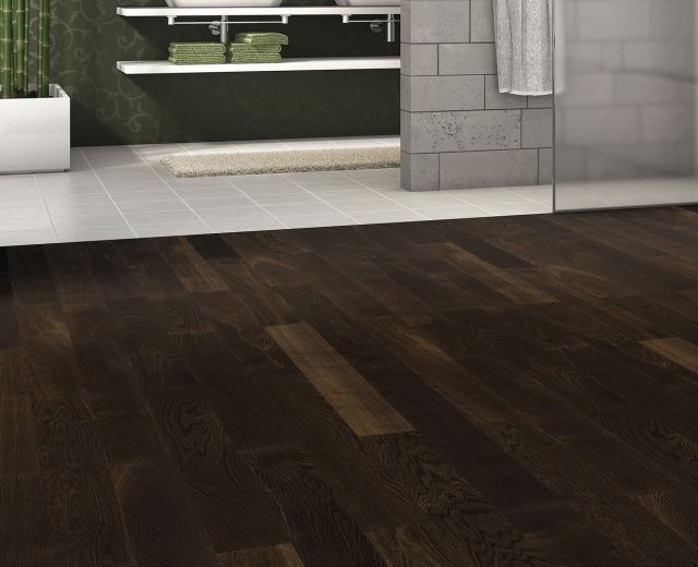 African Oak SPA Bathroom Wood Flooring - Image 2