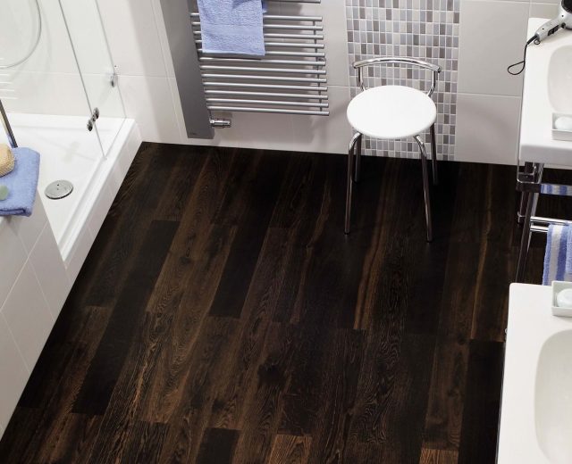 African Oak SPA Bathroom Wood Flooring - Image 5