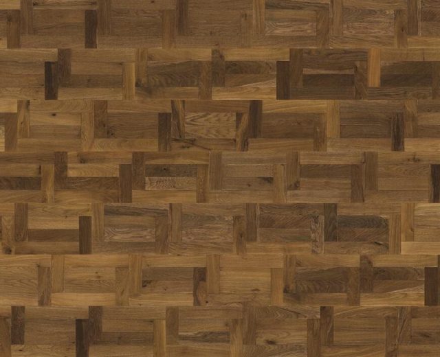 Veneto Castle Fumed Oak Brushed Oil Engineered Venetian Parquet