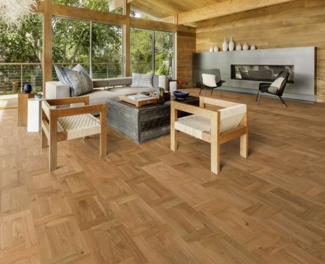 Veneto Castle Natural Oak Brushed Oil Engineered Venetian Parquet - Image 2