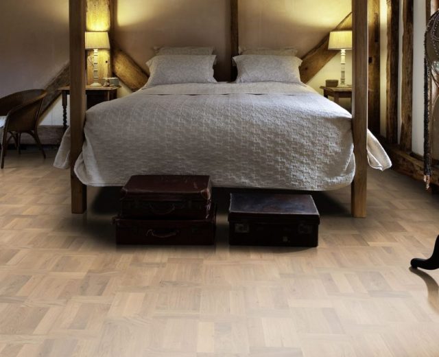 Titanium Oak Dutch Patterned Parquet Flooring - Image 2