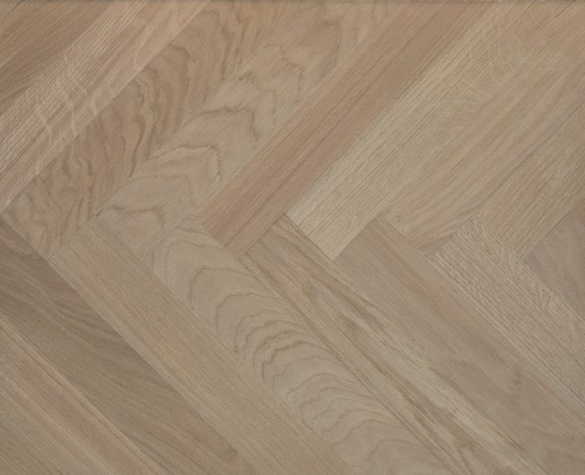Oxford Grey Oak Herringbone Parquet Hardwood Floor