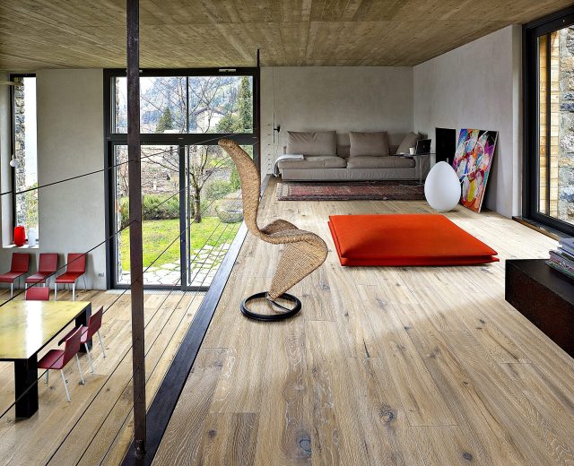 Fossil Light Smoked Oak Brushed Oiled Hand Scraped Hardwood Engineered Wood Flooring - Image 2