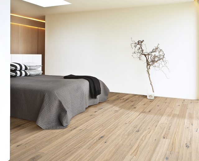 Trench Oak Brushed Oiled Hand Scraped Engineered Wood Flooring - Image 2