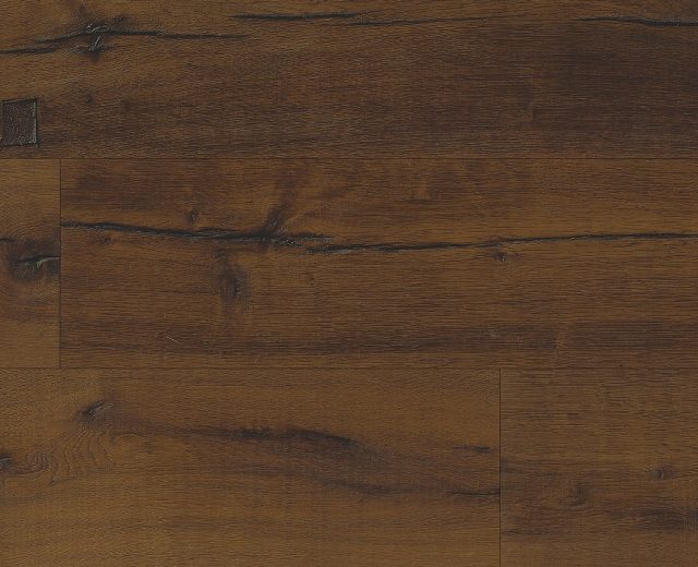 Amsberg Cabin Dark Smoked Oak Brushed Oil Hand Scraped Hardwood Engineered Wood Flooring - Image 2