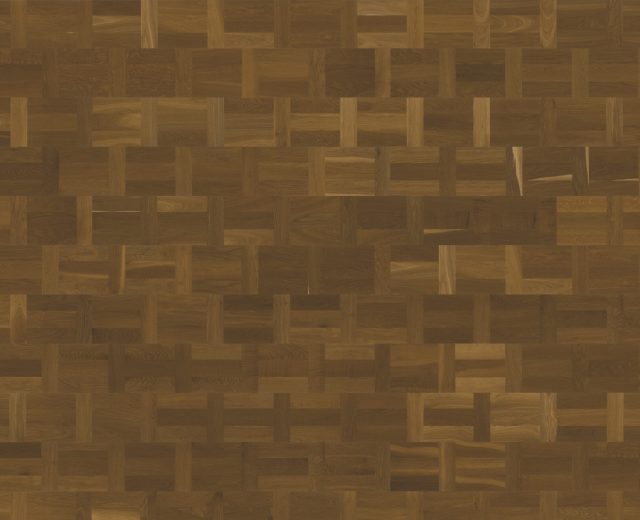 Fumed Oak Dutch Patterned Parquet Flooring
