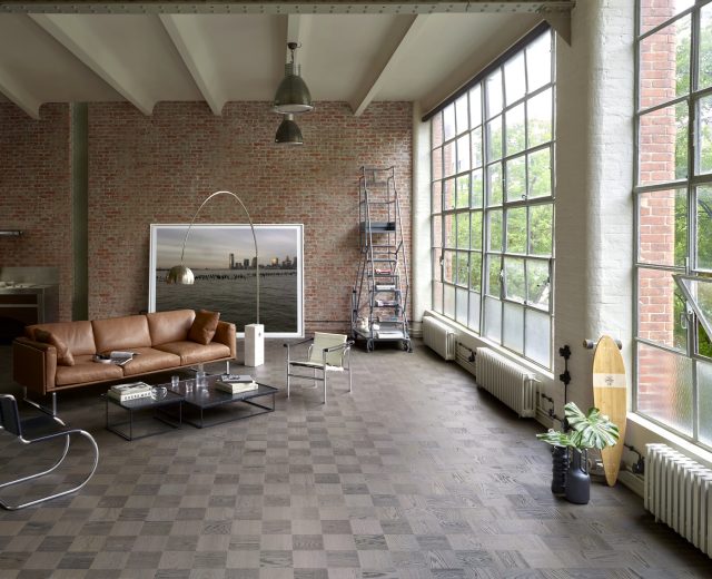 Madrid Stained Oak Grande Cube Block Parquet Flooring - Image 4