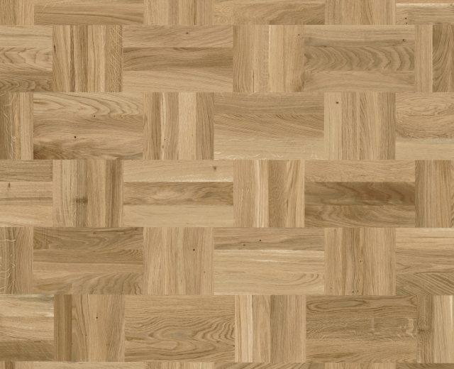 Baltic Stained Oak Drie-Vier Dutch Weave- Parquet Flooring