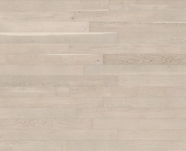 Chamonix Pure White Stained Oak Brushed UV-Oiled Engineered Hardwood Flooring