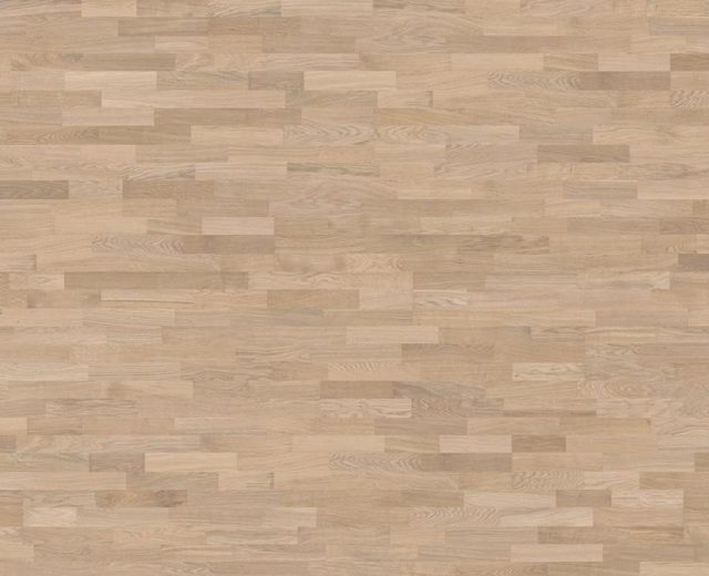 3 Strip Ice-White Stained Oak Oiled Engineered Hardwood Flooring