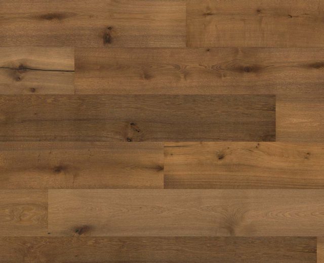 Malmo Castle Stained Brushed Oiled Smoked Oak 305mm Engineered Hardwood Flooring