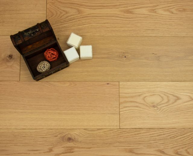 Caledonian Oak Brushed Lacquered 240mm Hardwood Flooring - Image 3