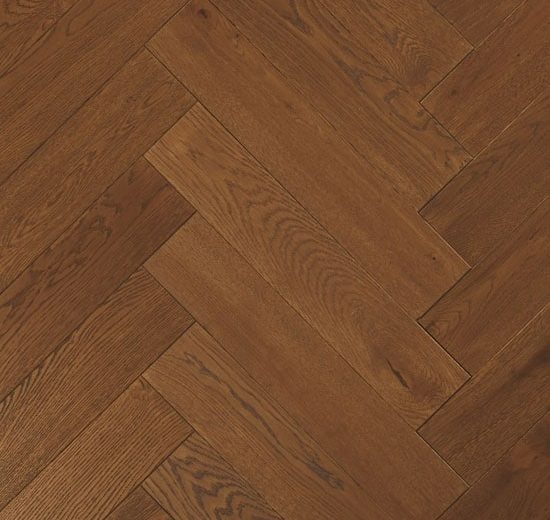 York-Minster Oak Brushed Oiled Herringbone Parquet Hardwood Floor