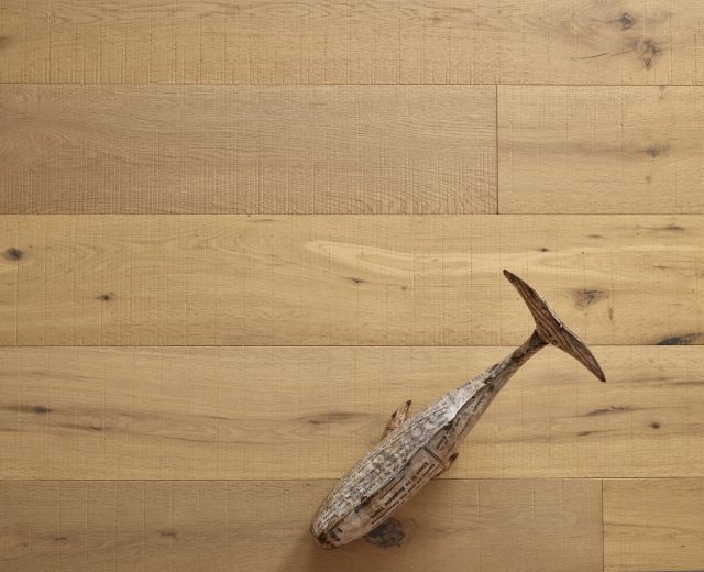 Bandsawn Light Oak UV Oiled 190mm Hardwood Flooring