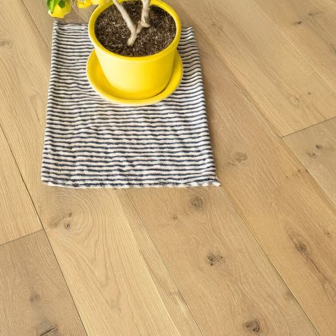 Doune Rustic Oak  Brushed & Matt Lacquered Hardwood Engineered Wood Flooring