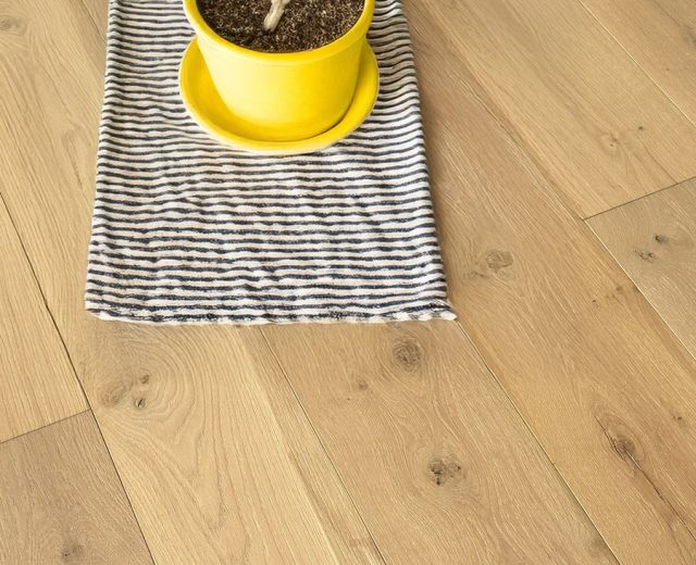 Doune Rustic Oak  Brushed & Matt Lacquered Hardwood Engineered Wood Flooring