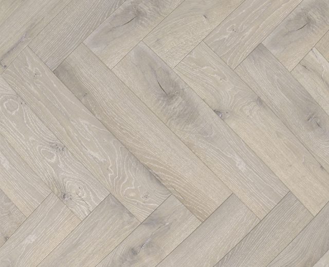 Dunnottar Rustic Oak  Brushed & Matt Lacquered  Engineered Herringbone Wood Flooring - Image 4
