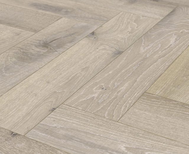 Dunnottar Rustic Oak  Brushed & Matt Lacquered  Engineered Herringbone Wood Flooring - Image 7